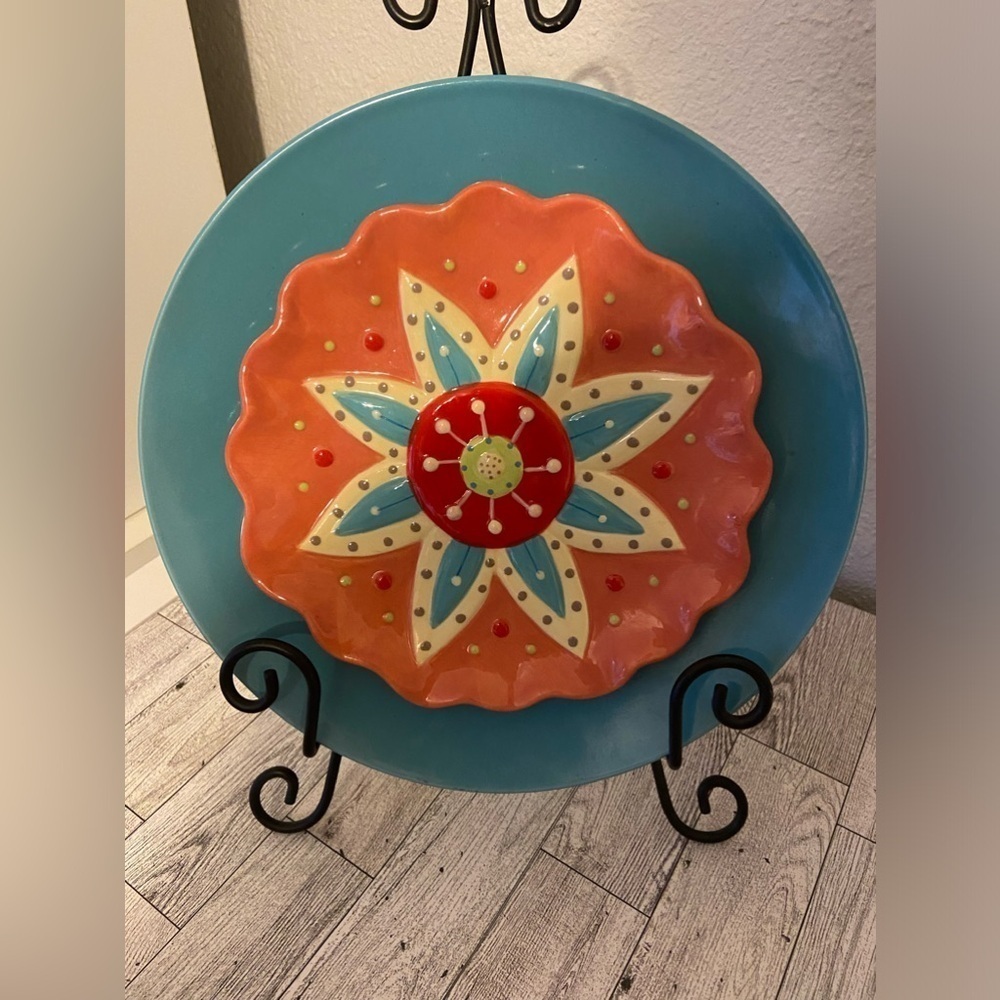 Handmade plate wall hanging